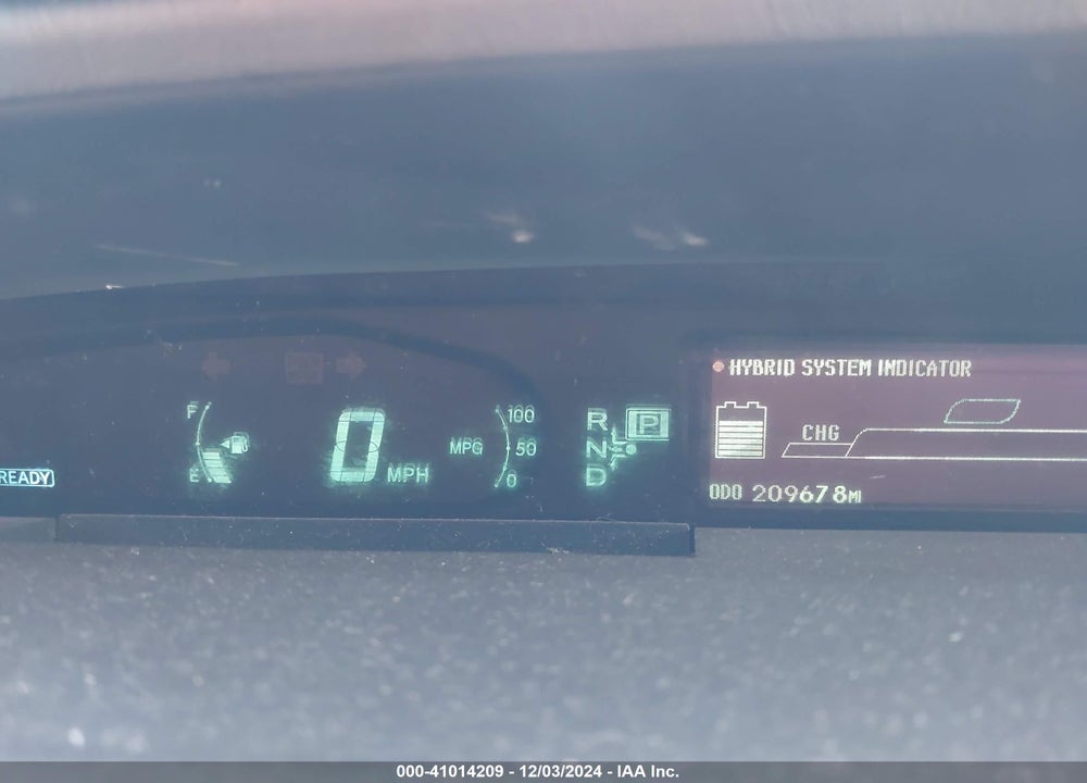 2010 TOYOTA PRIUS IV VIN: JTDKN3DU7A5000591