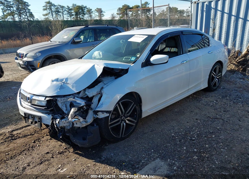 2017 HONDA ACCORD SPORT SE VIN: 1HGCR2F11HA274393
