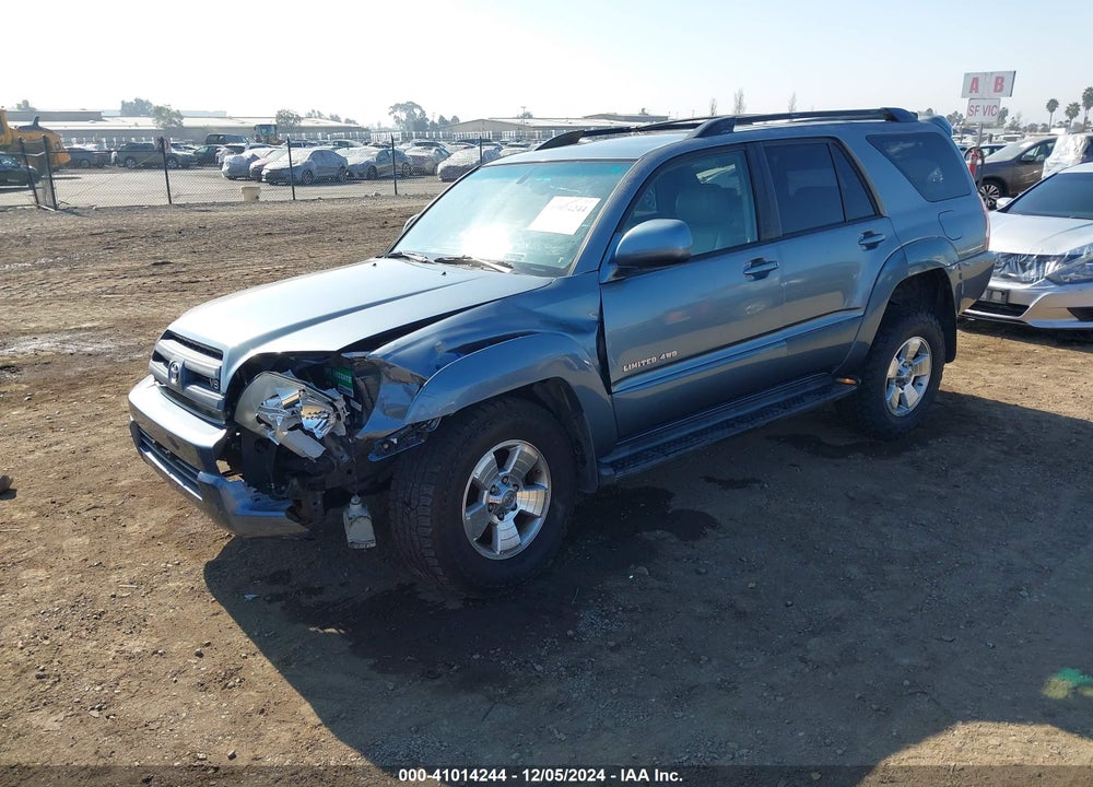 2005 TOYOTA 4RUNNER LIMITED V8 VIN: JTEBT17R158023754