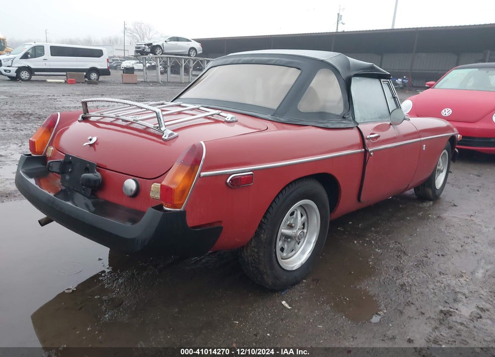 1977 MG B VIN: GHN5UH437209G