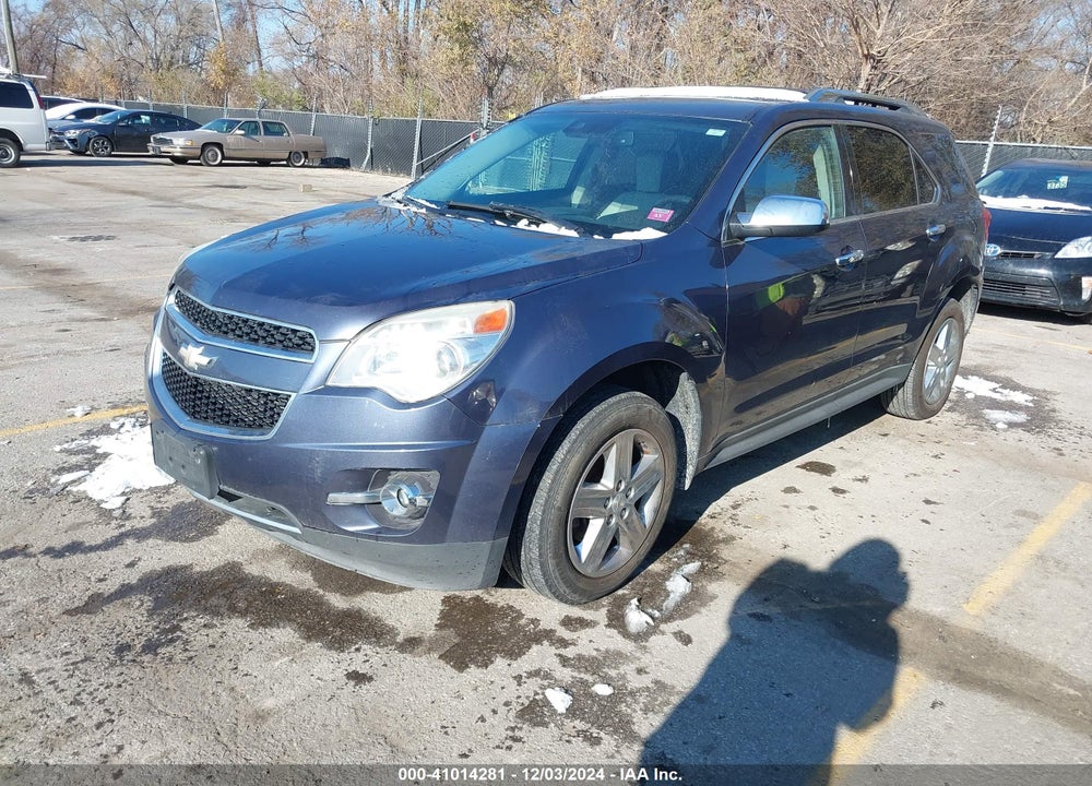 2014 CHEVROLET EQUINOX LTZ VIN: 2GNALDEK6E6151606