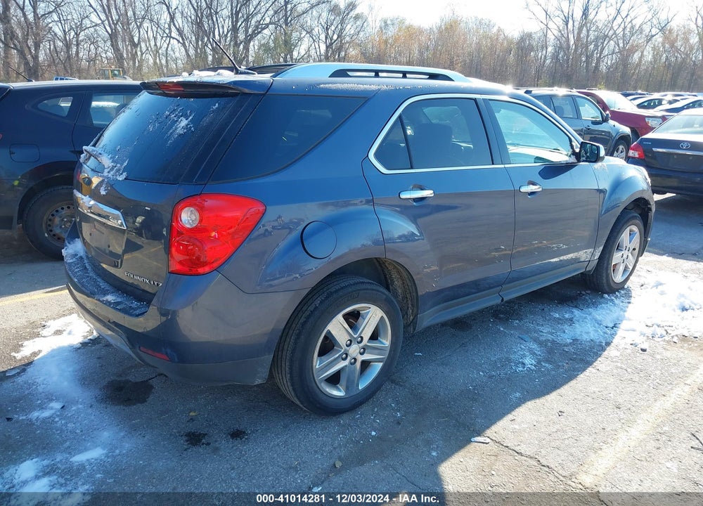 2014 CHEVROLET EQUINOX LTZ VIN: 2GNALDEK6E6151606