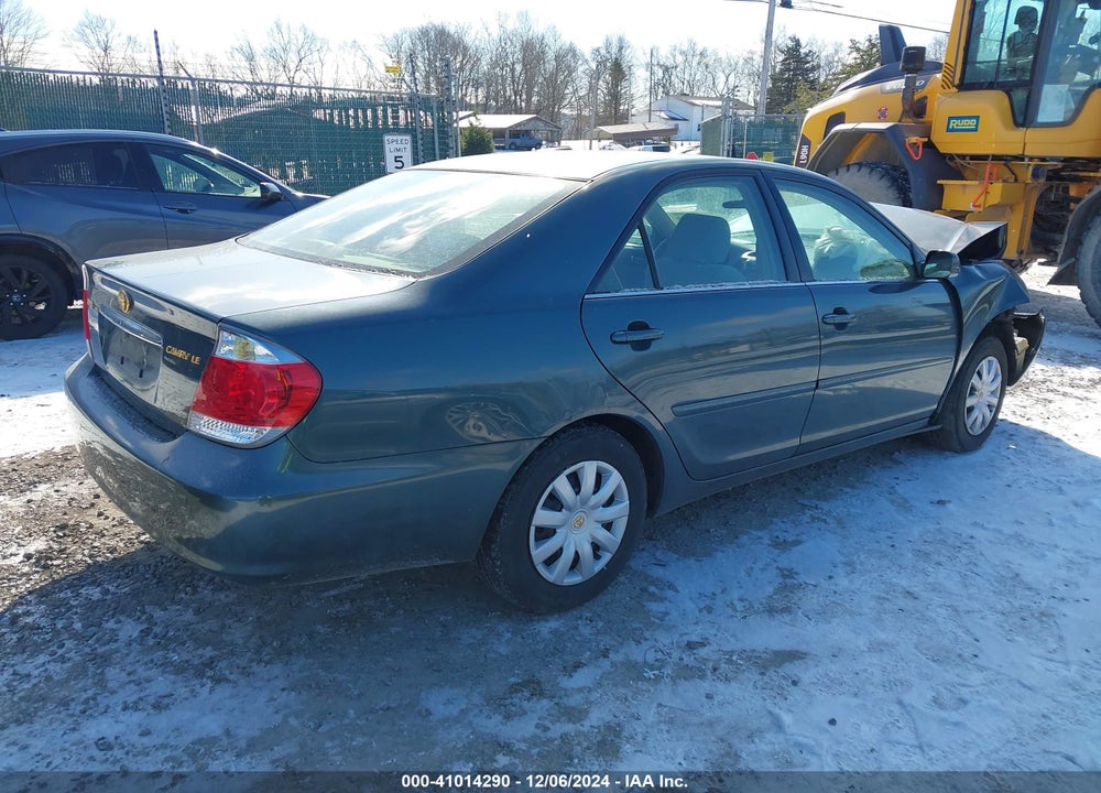 2006 TOYOTA CAMRY LE VIN: 4T1BE30K96U117733