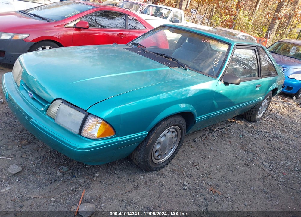 1993 FORD MUSTANG LX VIN: 1FACP41M8PF186112