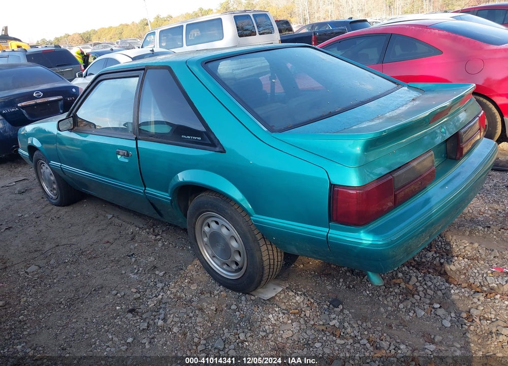 1993 FORD MUSTANG LX VIN: 1FACP41M8PF186112