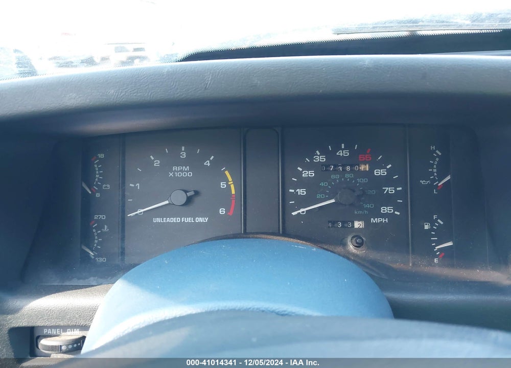 1993 FORD MUSTANG LX VIN: 1FACP41M8PF186112