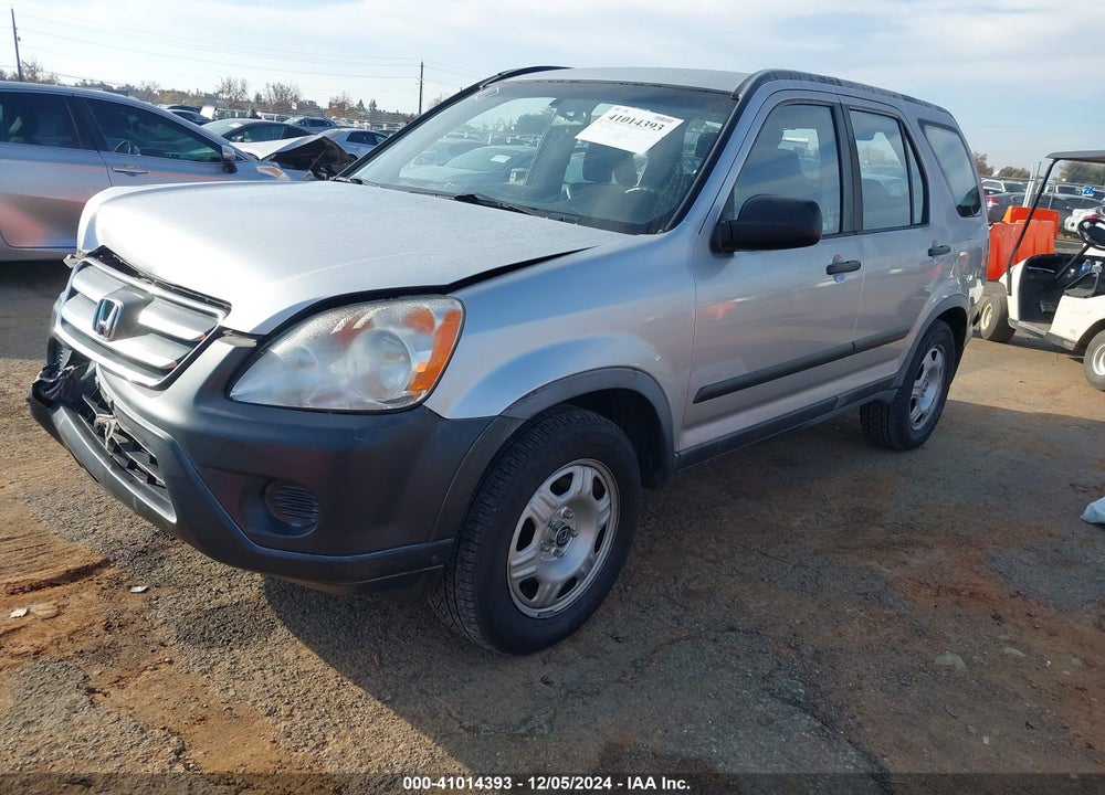 2006 HONDA CR-V LX VIN: JHLRD68596C001334