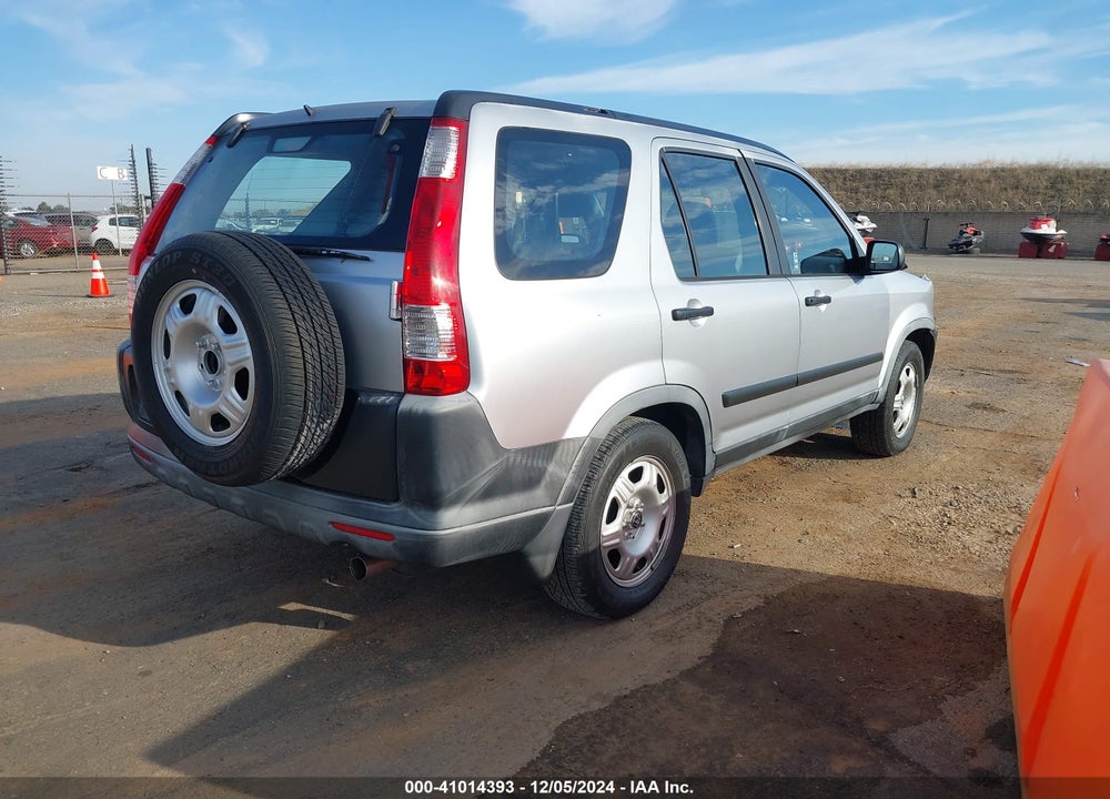 2006 HONDA CR-V LX VIN: JHLRD68596C001334