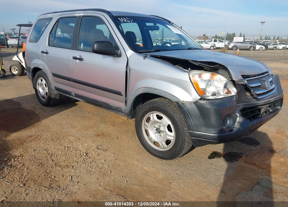 2006 HONDA CR-V LX VIN: JHLRD68596C001334