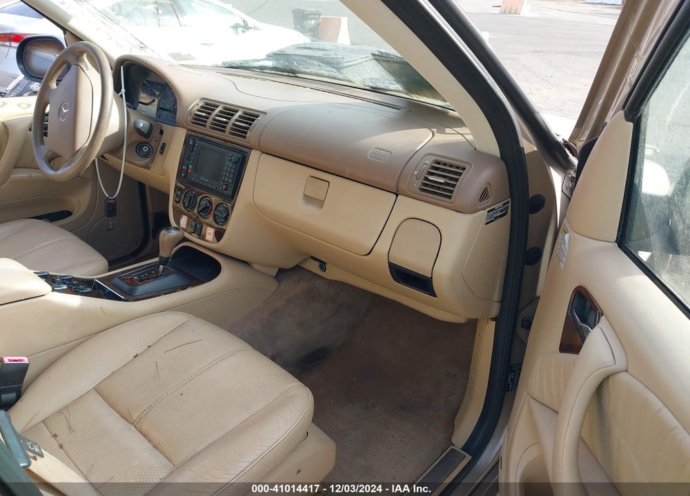 2001 MERCEDES-BENZ ML 320 VIN: 4JGAB54E61A286686