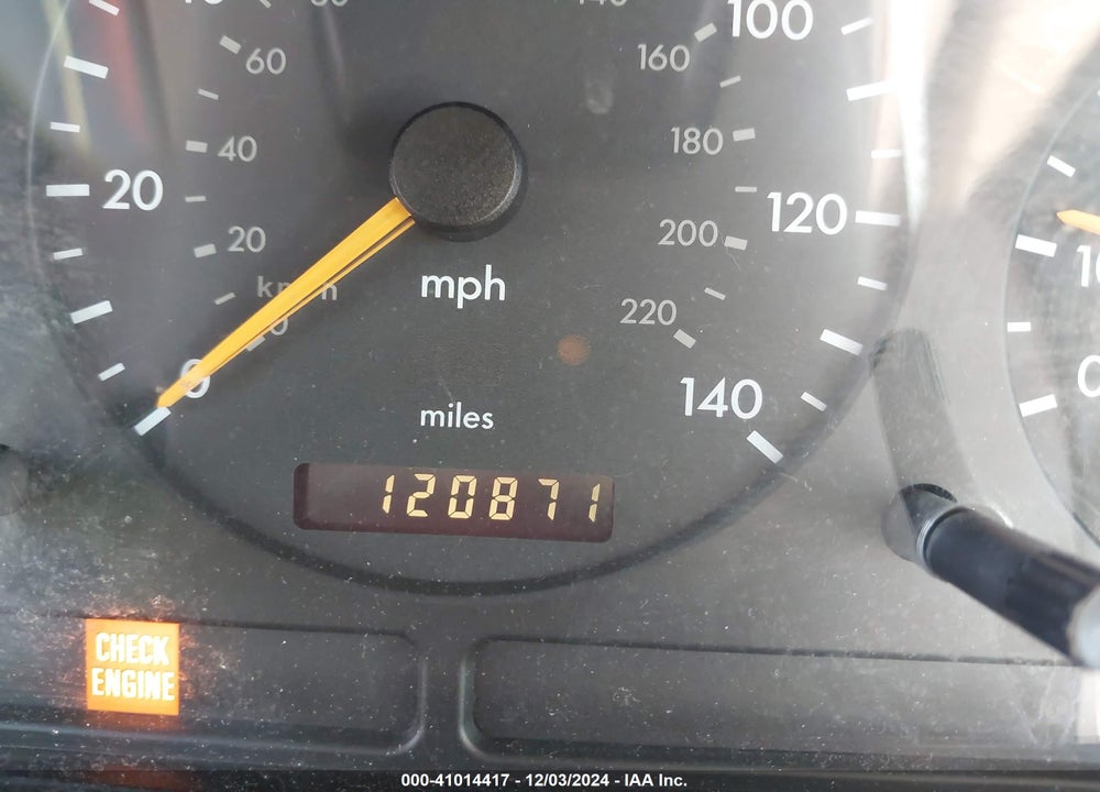 2001 MERCEDES-BENZ ML 320 VIN: 4JGAB54E61A286686