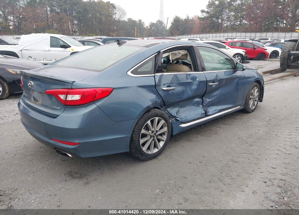 2016 HYUNDAI SONATA LIMITED VIN: 5NPE34AF0GH426579