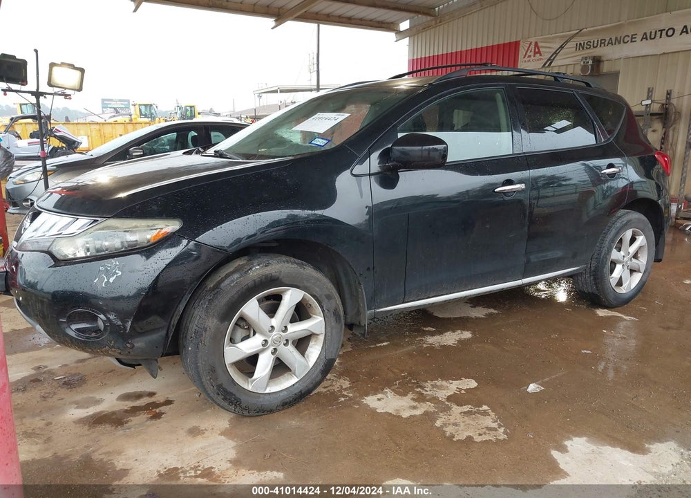 2009 NISSAN MURANO SL VIN: JN8AZ18U29W004041