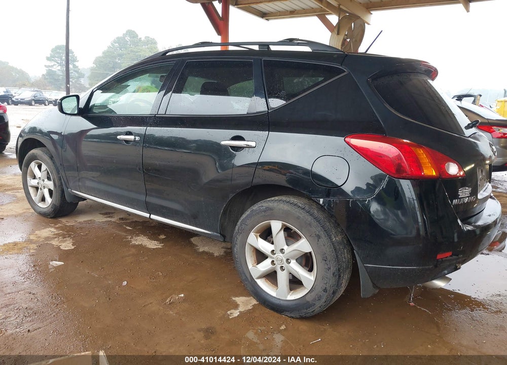 2009 NISSAN MURANO SL VIN: JN8AZ18U29W004041