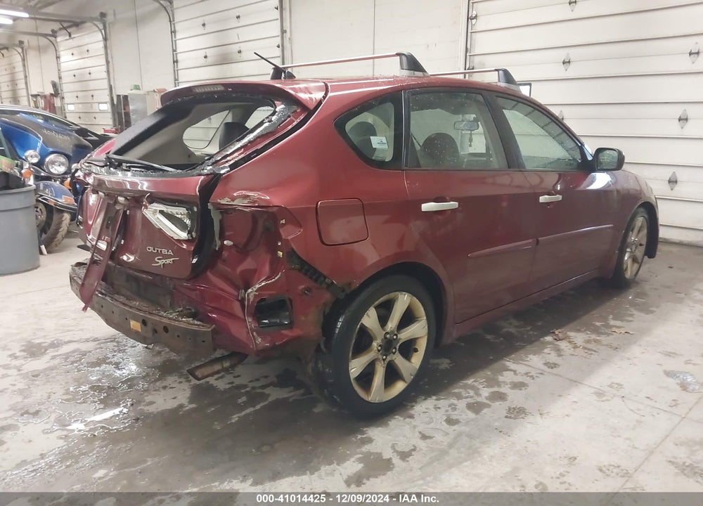 2011 SUBARU IMPREZA WAGON OUTBACK SPORT VIN: JF1GH6D61BH819330