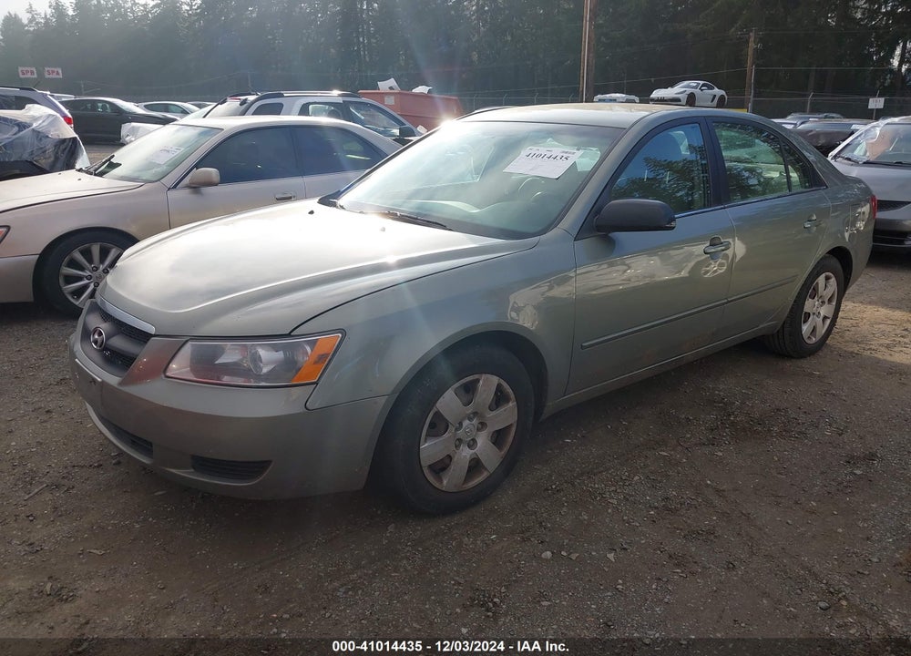 2008 HYUNDAI SONATA GLS V6 VIN: 5NPET46F88H366335