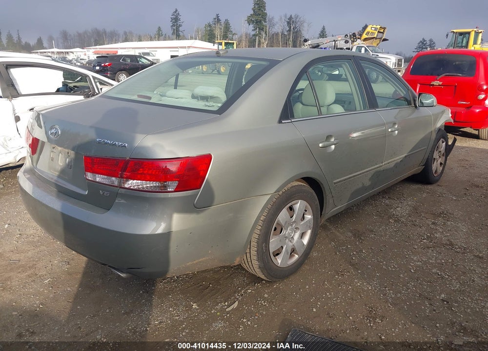 2008 HYUNDAI SONATA GLS V6 VIN: 5NPET46F88H366335