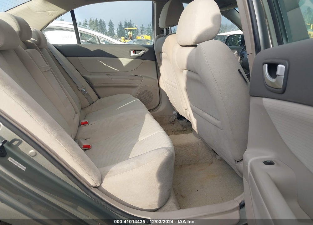2008 HYUNDAI SONATA GLS V6 VIN: 5NPET46F88H366335