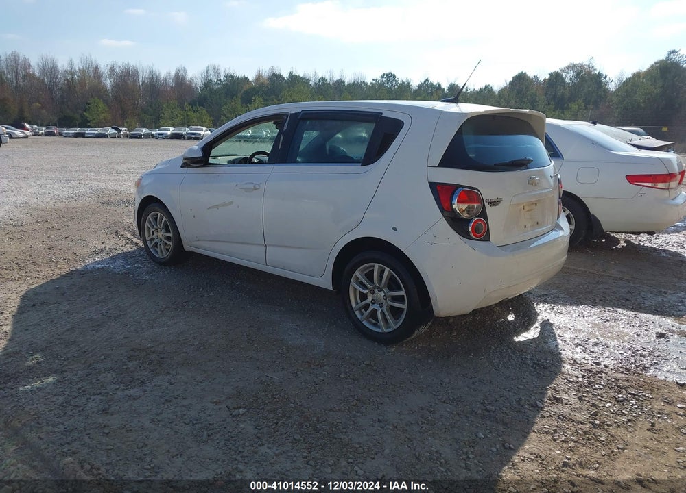 2013 CHEVROLET SONIC LT AUTO VIN: 1G1JC6SH2D4195513