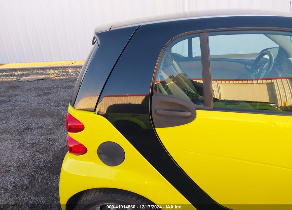 2008 SMART FORTWO VIN: WMEEJ31X78K182457