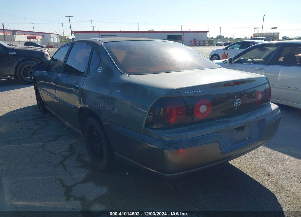 2003 CHEVROLET IMPALA VIN: 2G1WF52E439410477