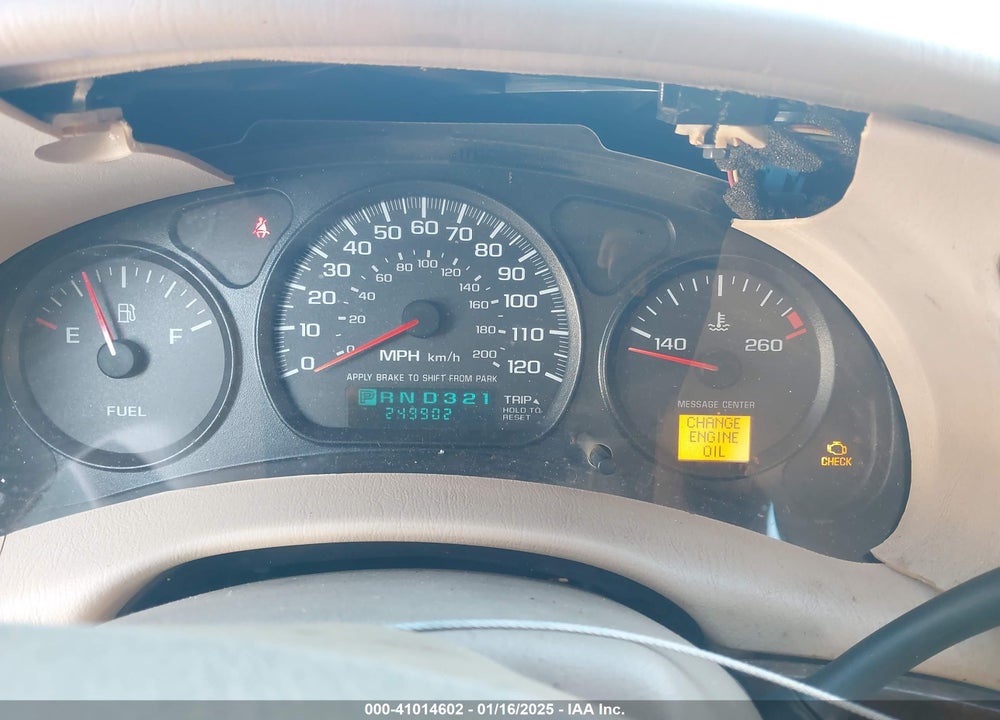 2003 CHEVROLET IMPALA VIN: 2G1WF52E439410477