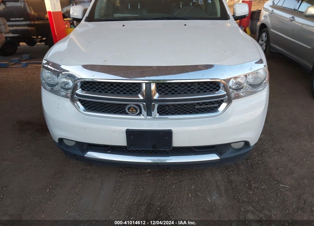 2012 DODGE DURANGO CREW VIN: 1C4RDJDG1CC100619