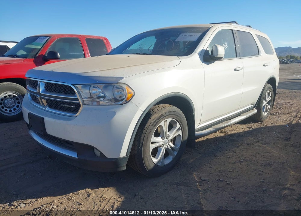 2012 DODGE DURANGO CREW VIN: 1C4RDJDG1CC100619