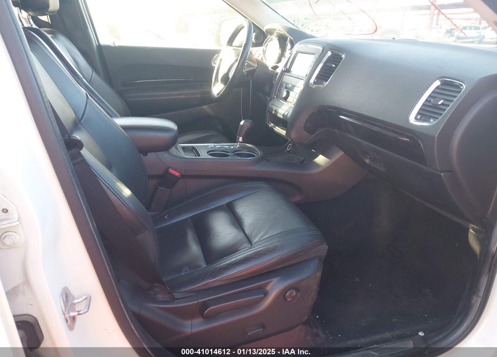 2012 DODGE DURANGO CREW VIN: 1C4RDJDG1CC100619