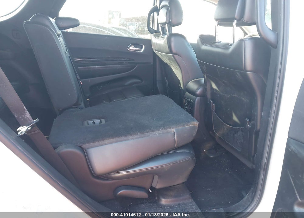 2012 DODGE DURANGO CREW VIN: 1C4RDJDG1CC100619