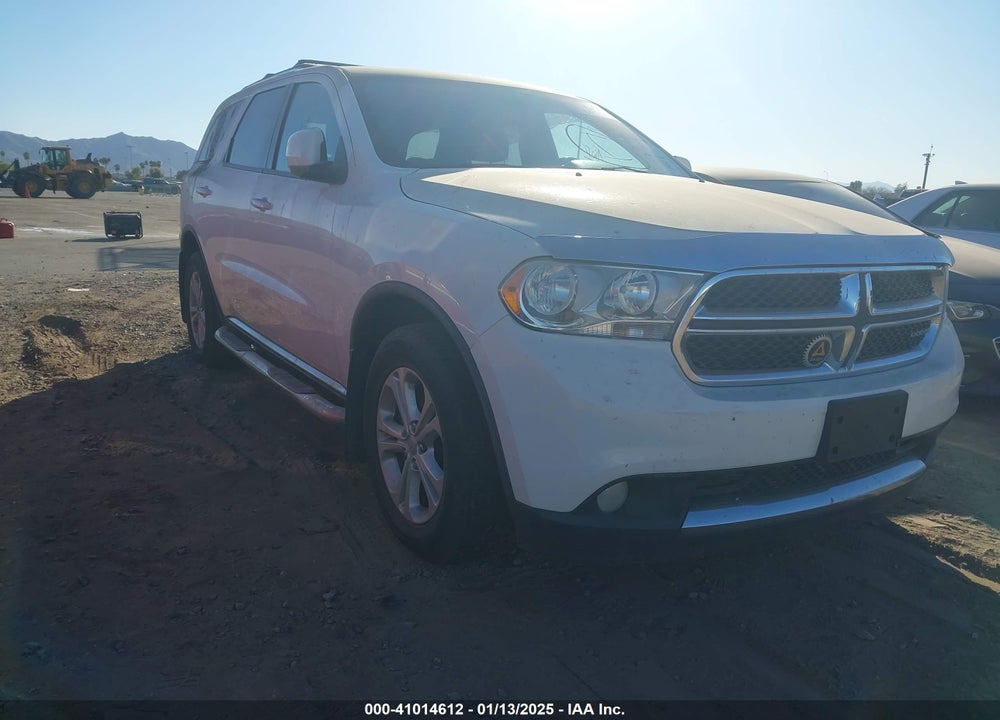 2012 DODGE DURANGO CREW VIN: 1C4RDJDG1CC100619