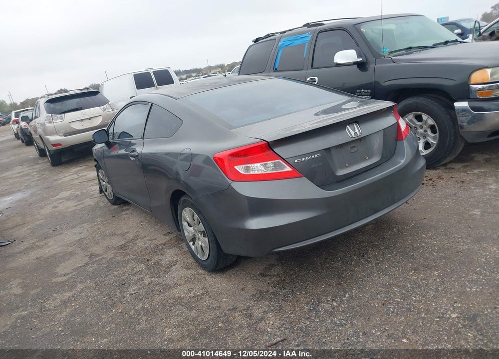 2012 HONDA CIVIC LX VIN: 2HGFG3B50CH517459