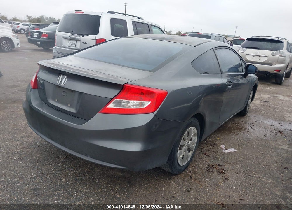 2012 HONDA CIVIC LX VIN: 2HGFG3B50CH517459