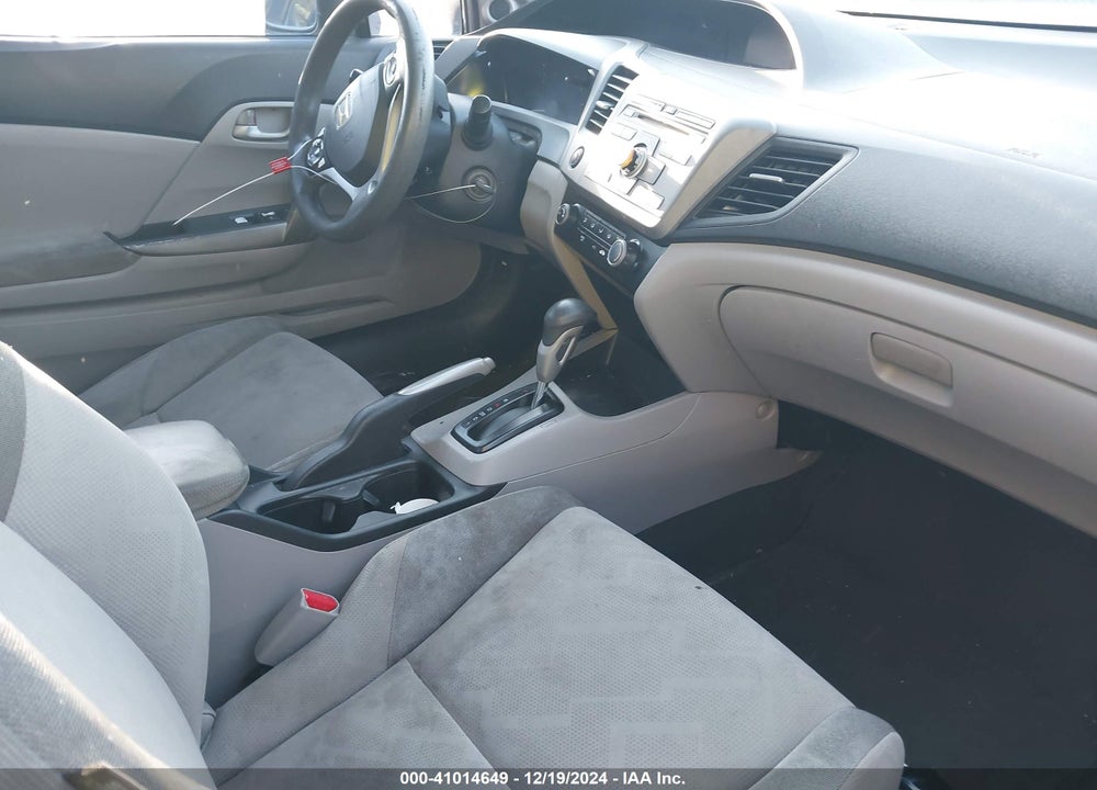 2012 HONDA CIVIC LX VIN: 2HGFG3B50CH517459