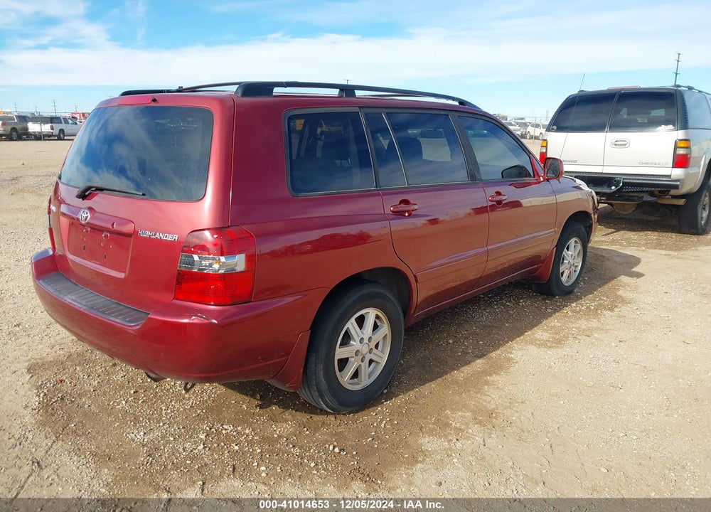 2006 TOYOTA HIGHLANDER VIN: JTEGD21A760154666