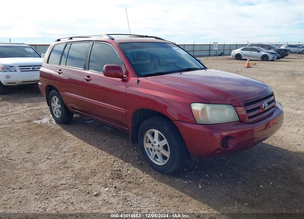 2006 TOYOTA HIGHLANDER VIN: JTEGD21A760154666
