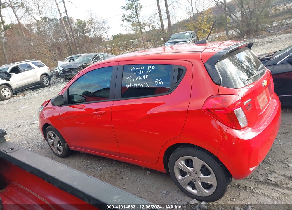 2020 CHEVROLET SPARK VIN: KL8CB6SA9LC474072