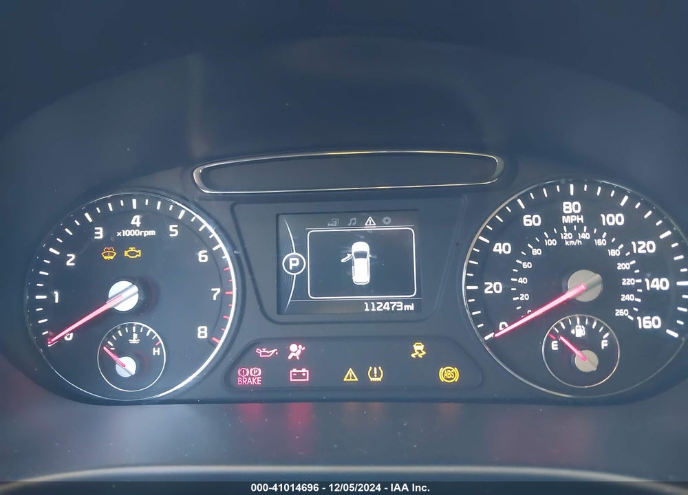 2016 KIA SORENTO 2.4L LX VIN: 5XYPG4A38GG170038