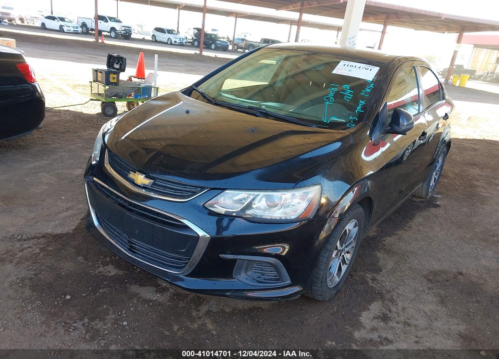 2018 CHEVROLET SONIC LS AUTO VIN: 1G1JB5SH8J4120081