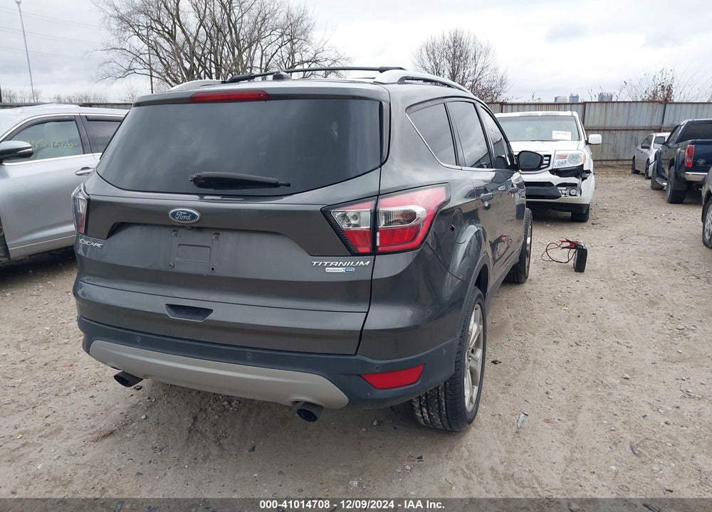 2017 FORD ESCAPE TITANIUM VIN: 1FMCU9J94HUB58814