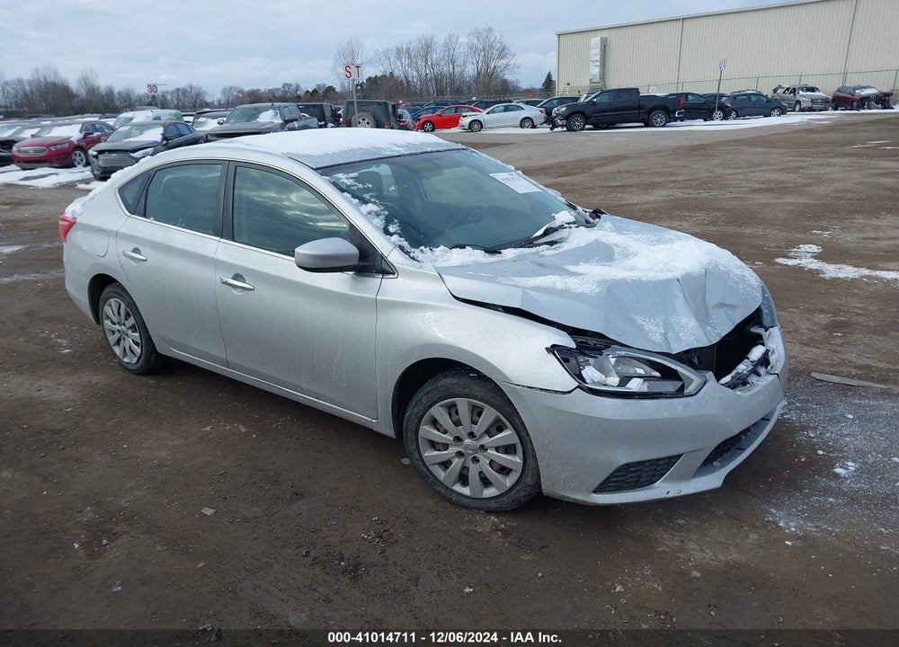 2017 NISSAN SENTRA SV VIN: 3N1AB7AP1HY348459