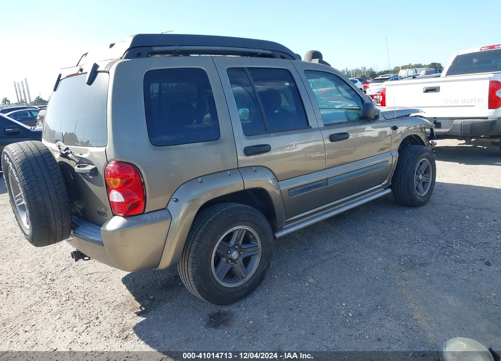 2004 JEEP LIBERTY RENEGADE VIN: 1J8GK38K34W273669