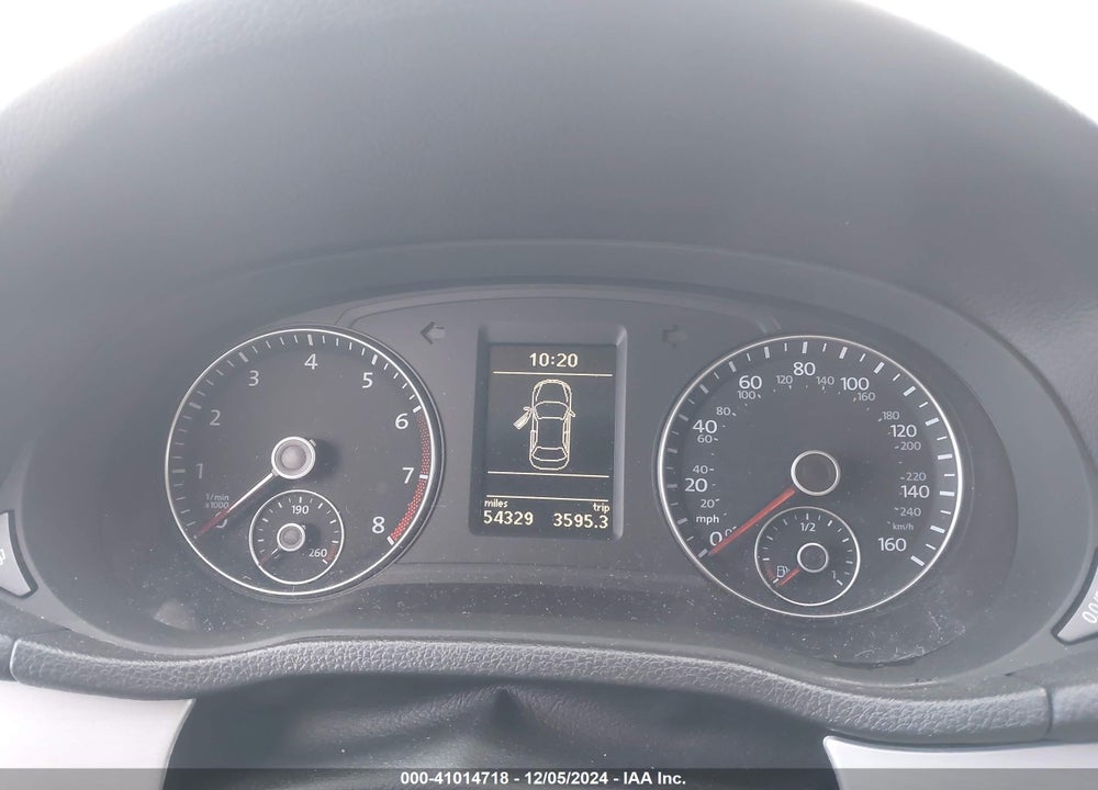 2012 VOLKSWAGEN PASSAT 2.5L SE VIN: 1VWBP7A32CC089415