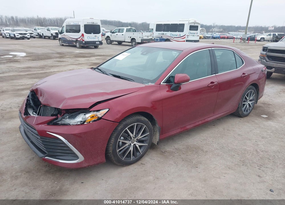 2022 TOYOTA CAMRY XLE HYBRID VIN: 4T1F31AK4NU588455