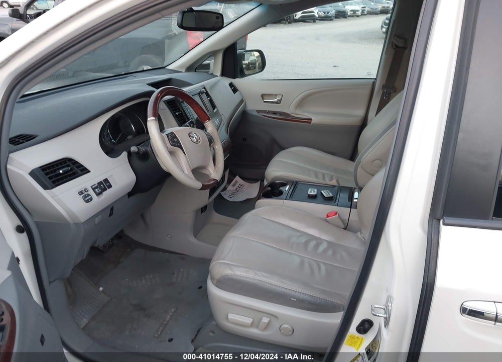 2012 TOYOTA SIENNA XLE LIMITED VIN: 5TDYK3DCXCS217124
