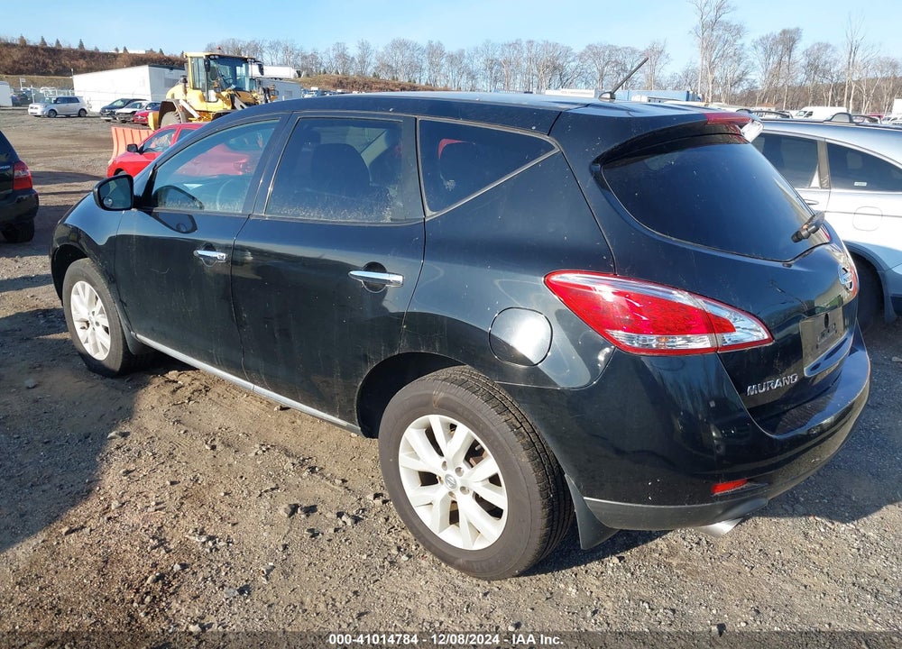 2012 NISSAN MURANO S VIN: JN8AZ1MW4CW209018
