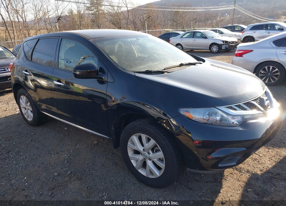 2012 NISSAN MURANO S VIN: JN8AZ1MW4CW209018