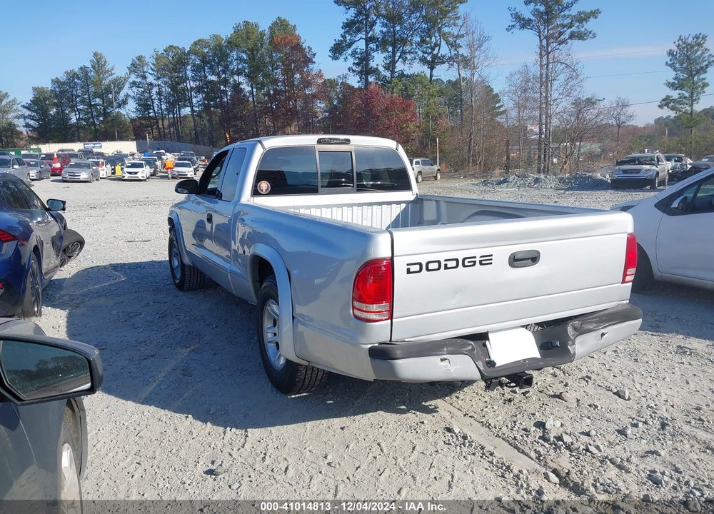 2002 DODGE DAKOTA SPORT VIN: 1B7GL32X52S541683