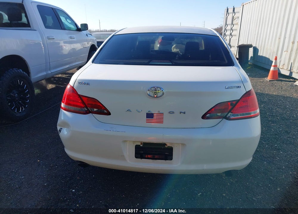 2008 TOYOTA AVALON LIMITED VIN: 4T1BK36B88U306991