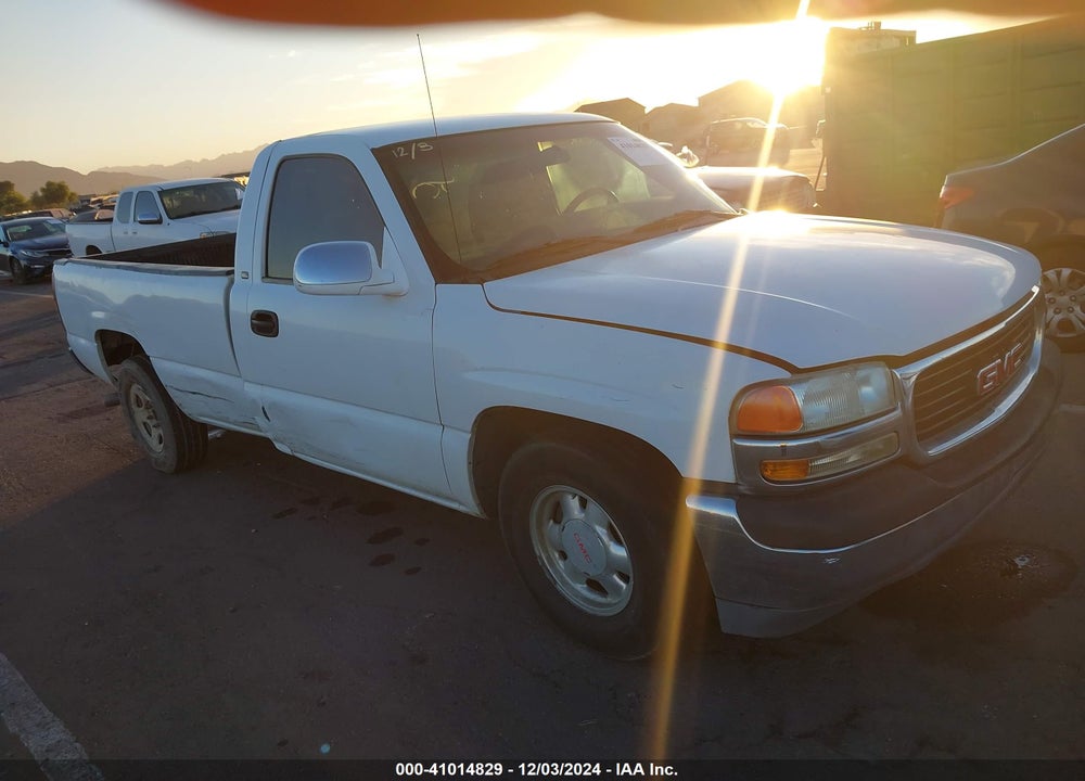 2001 GMC SIERRA 1500 SL VIN: 1GTEC14V61E901385